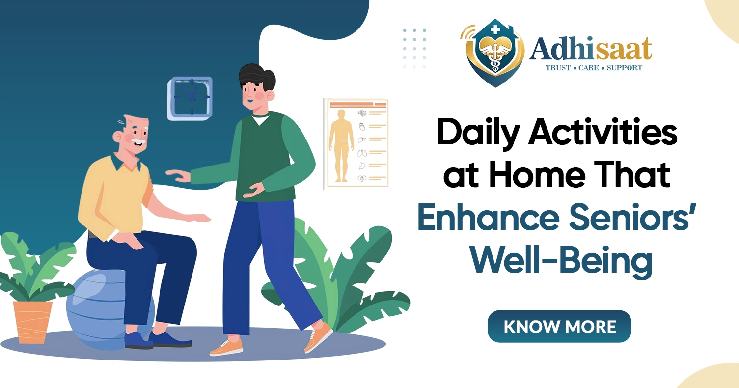 Daily Activities at Home That Enhance Seniors’ Well-Being