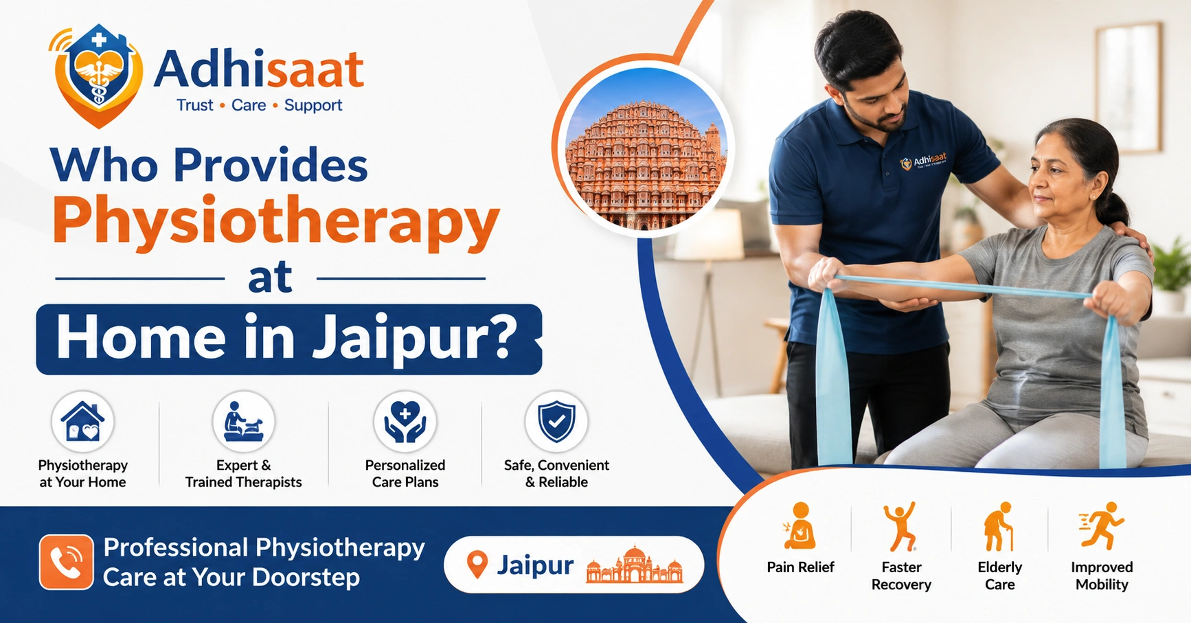 Who Provides Physiotherapy at Home in Jaipur?