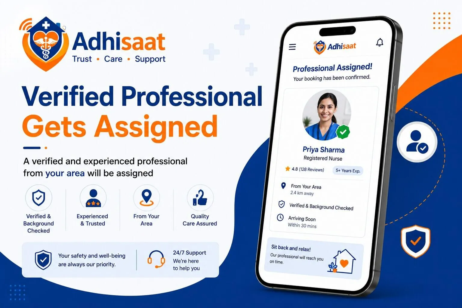 Professional assigned